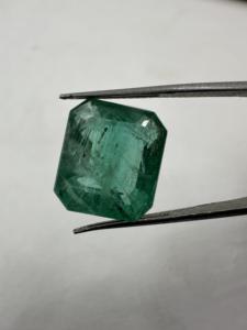 พลอยเทียมสีเขียวมรกตธรรมชาติ100% สวยงามอัญมณีหลวมมรกตจากมรกตขายส่งอัญมณีหลวมสำหรับใช้เป็นเครื่องประดับ - Product Image 2