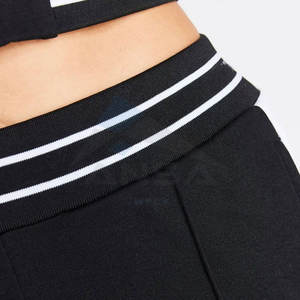 กางเกงจ็อกเกอร์ผ้าฝ้ายสำหรับผู้หญิง ระบายอากาศได้ดี พิมพ์โลโก้ได้ตามต้องการ เหมาะสำหรับออกกำลังกาย วิ่ง และเล่นกีฬาในยิม - Product Image 4