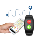 Reloj Inteligente con Alerta de Caídas para Personas Mayores, Sin Necesidad de Teléfono, Rastreo GPS, Llamadas de Emergencia con un Clic, 4G LTE, Llamadas Bidireccionales