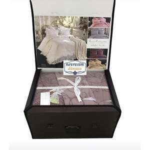 ชุดเครื่องนอน10ชิ้นสำหรับงานแต่งงาน Anna Karina Isabella Damson - Product Image 2