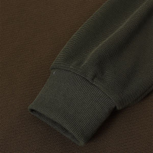 Sudaderas de cuello redondo en blanco de gran tamaño con transferencia de calor y logotipo personalizado liso OEM de alta calidad para hombre - Product Image 4