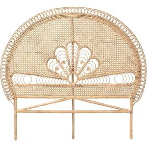 Marlette หัวเตียงราชินีสินค้าเครื่องมือแบบสแตนด์อโลนทำจากหวายธรรมชาติแบบสแตนด์อโลน - Product Image 3