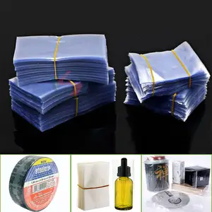 Light Blue Customized Thickness PVC Heat Shrink Bags And Shrink Film