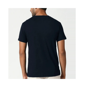 Men's 100% Cotton Solid T-Shirt Summer Fashion Oversized Hip Hop Tops 220 Gsm Short Sleeve Plus Size Classic Oversized Tee Male - Product Image 5