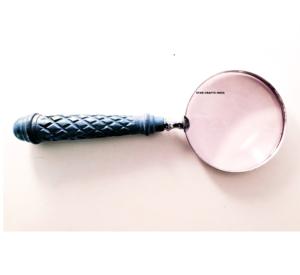 Lupa de lectura de Material de madera de calidad creativa, venta completa, lupa de mango de madera Simple de madera - Product Image 1