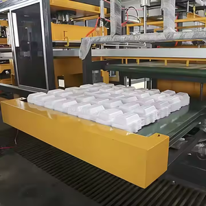 Máquina Termoformadora de Cajas de Pizza de Espuma EPS/PS, Nueva Línea de Producción Automática de Alta Velocidad Accionada por Motor para Platos/Bandejas Desechables - Product Image 5