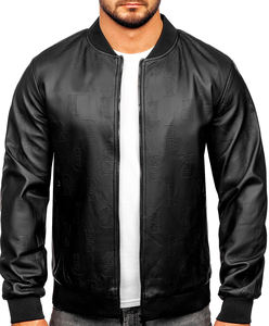 Chaquetas de Cuero Vacuno al por Mayor, Estilo Urbano, con Cierre, Servicio OEM, para Tallas XS a 6XL, Otoño/Invierno, Liso Teñido, Tipo Canvas - Product Image 1