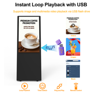 Pantallas de Señalización Digital Inteligente para Interiores, Monitores Publicitarios Portátiles para Oficinas y Áreas Públicas, Directo de Fábrica - Product Image 4