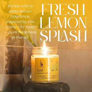 Vela Aromática Natural de Soja LIRIL, Hecha a Mano, Premium, Decorativa, para el Hogar, Spa y Suministro al por Mayor - Product Image 5