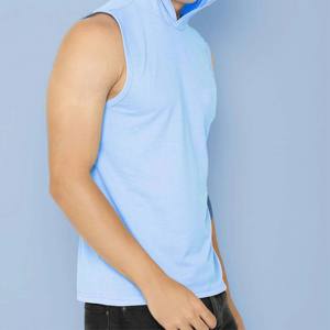 Camiseta sin mangas de gimnasio de moda para hombre, tela que absorbe la humedad y de secado rápido, perfecta para uso activo y entrenamiento - Product Image 2