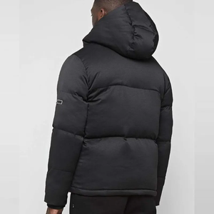 Streetwear basique mode hommes rembourré hiver vestes chaud imperméable doudoune bouffant brillant bulle vestes manteaux pour hommes - Product Image 5