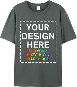 Custom T Shirts Your Own Brand Heavy Cotton T Shirt High Quality Unisex Regular Blank Printed Logo 230 Gsm <b>Tshirt</b> - Product Image 6