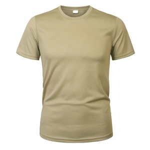 Camiseta Casual para Hombre, 100% Algodón Jersey, Corte Regular, Cuello Redondo, Color Sólido, Transpirable, Ecológica, de Secado Rápido, Peso de la Tela 200 Gramos - Product Image 1