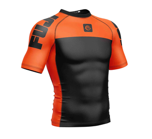 Short Sleeve Rash Guards Men UV Protection Surf Rashguard <b>Swim</b> Shirts - Product Image 1