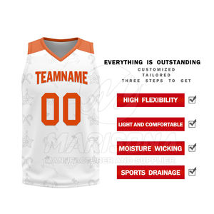 Uniforme de Baloncesto Reversible de Estilo Único Hecho a Medida, Color Sólido, Fabricación en Fábrica - Product Image 6