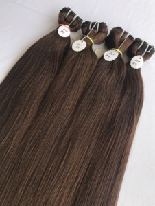 Extensions de cheveux humains indiens à cuticule alignée cambodgienne en gros vendeur de confiance vague de paquet #4 vierge douce soyeuse non traitée - Product Image 4