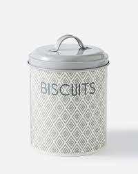 Boîte à biscuits en fer métallique de style vintage élégante conçue pour une utilisation pratique et votre décor de cuisine tout en gardant les biscuits frais - Product Image 4