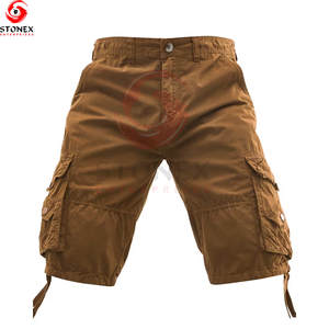Novedad: Pantalones Cortos Cargo de Punto Transpirables de Talla Grande para Hombre, de Cintura Media, Casuales de Verano, de Alta Calidad al por Mayor - Product Image 2