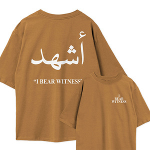 Chemise décontractée à épaules tombantes I Bear Witness, 100% coton, matière respirante - Product Image 3