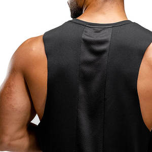 Vente en gros Logo personnalisé Gym débardeur hommes séchage rapide respirant été vêtements de sport Muscle Fit vêtements d'entraînement musculation coton - Product Image 5