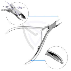 Cortaúñas Ruso de Acero Inoxidable 10, Hoja de Corte Afilada de 9 mm para Manicura y Pedicura, Logotipo Personalizado, Uso Inteligente - Product Image 3