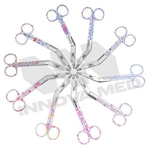 Ciseaux à pansements Lister de 5,5 pouces en acier inoxydable, ciseaux infirmiers réutilisables, instrument chirurgical pour usage médical par INNOVAMED - Product Image 2