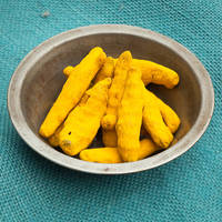 Curcuma en tranches de qualité supérieure, séché naturellement, épice indienne pour la cuisine et les mélanges culinaires