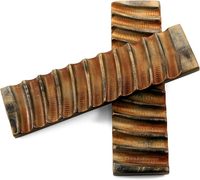 Plaquettes de couteau personnalisées en corne de bœuf naturelle, de haute qualité, imperméables, style animalier, meilleur prix Inde