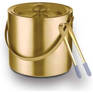 Refroidisseur de vin en métal en aluminium Seau à glace de 5L avec poignée en acier inoxydable pour les occasions de mariage pour seau à champagne - Product Image 5