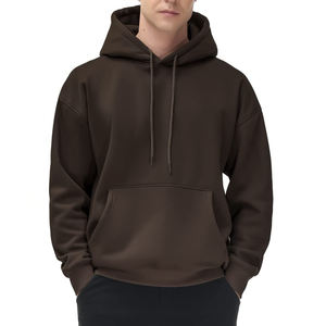 Sudaderas con capucha de hombre de mezcla de algodón básico de alta calidad en varios estilos Ropa de invierno informal para primavera otoño Hombre - Product Image 5
