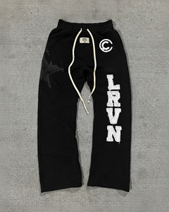 Sudadera Yingling de Doble Capa de Algodón de 500 Gsm, Bordada, Estilo Holgado, Lavada al Ácido, Pantalones Deportivos Extra Grandes, Sudadera Corta con Capucha - Product Image 3