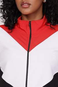 Survêtement de sports d'hiver pour femmes décontracté Gym course vêtements de sport à capuche fermeture éclair solide brodé Technique motif un ensemble - Product Image 6