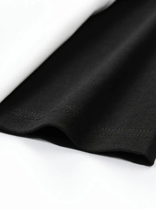 Venta al por mayor 2024 mejor venta de los hombres 100% camisetas de algodón con manga corta logotipo personalizado patrón sólido gran oferta - Product Image 2