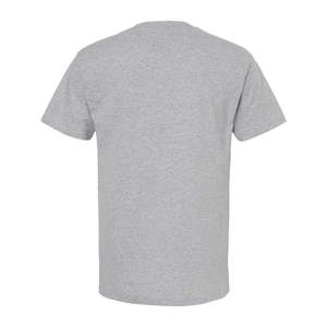 T-shirt da uomo dei pesi massimi Premium in cotone 100% con collo alto resistente 180gsm - Product Image 1