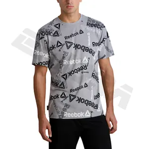 उच्च गुणवत्ता 100% कपास खाली मेनू टी शर्ट हेवीवेट प्रिंटिंग कस्टम शर्ट