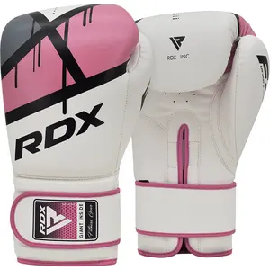 Vente en gros de gants de boxe roses de qualité supérieure personnalisables pour adultes - Product Image 1