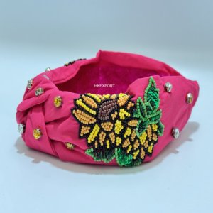 ที่คาดผมลูกปัดลายดอกไม้ขายส่งสำหรับเทศกาลและกิจกรรมที่โดดเด่นจากฝูงชน - Product Image 2