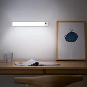 Vendita calda Wireless ricaricabile luce notturna a tre livelli di luminosità regolabile piccolo sensore di movimento lampada da letto