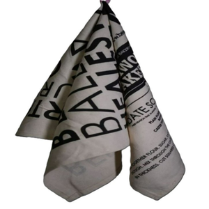 Paño de Cocina Cuadrado de Algodón de Alta Calidad, Hipoalergénico, de Secado Rápido, Duradero, Ecológico, de Felpa, Desechable, OEM, Estampado, Color Sólido - Product Image 4