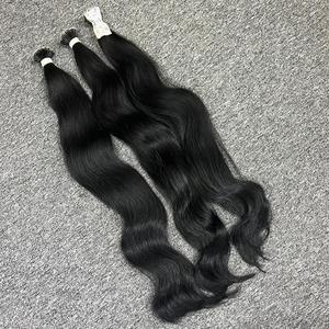 เคล็ดลับนาโนคลื่นธรรมชาติ 100% ต่อขยายการขายส่งผมดิบเวียดนาม: สีดิบ, ผมบริสุทธิ์จากผู้บริจาคเดียว - Product Image 3