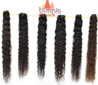 Lot de Cheveux Humains Bruts Indiens 100% Vierges Pas Chers, 10-32 Pouces, Non Traités Chimiquement, Cuticules Alignées, Couleur Naturelle Noire pour Femmes