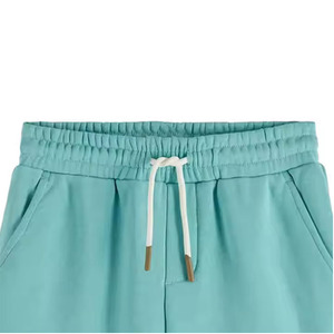 กางเกงขาสั้นวิ่งออกกำลังกายลำลองผ้าขนสัตว์แห้งเร็วระบายอากาศดีพิมพ์ลายโลโก้ด้านหน้าสำหรับผู้ชาย ขายดีช่วงซัมเมอร์ - Product Image 3