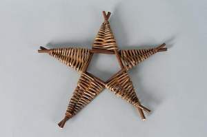 Mini Rattan Stars Rattan Decoraciones Boda + 84947900124 - Product Image 4