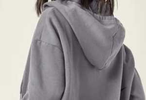 Nueva Sudadera con capucha y cremallera de metal con cremallera completa para mujer con bolsillo Kangroo y telas de lana suaves y transpirables en registro de impresión de hojaldre - Product Image 4