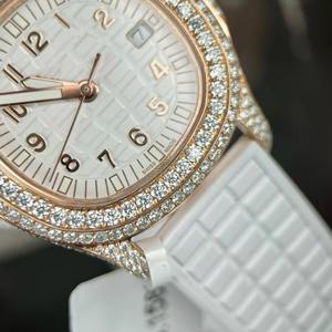 Reloj de Lujo con Diamantes Cultivados en Laboratorio, Movimiento Automático, Caja Cuadrada de Acero Inoxidable, Estilo Iced Bust Bling Bling, Venta al Por Mayor - Product Image 6