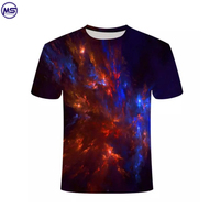 Camisetas de Manga Corta para Hombre, Diseño Moderno, Sublimación Personalizada de Alta Calidad, Cuello Redondo, 100% Poliéster Ecológico