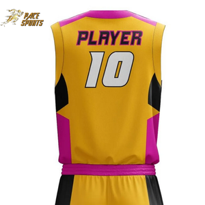 เซ็ตชุดเล่นบาสเก็ตบอลของผู้ชายเสื้อเล่นกีฬาโพลีเอสเตอร์ระบายอากาศได้ดีดีไซน์ซับลิเมชันทันสมัยสินค้ามาใหม่2025 - Product Image 4