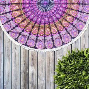 Mandala gland tapisseries imprimé motif Animal coton Hippie tapisserie maison décorative tenture murale pour Table de plage Aubusson - Product Image 6