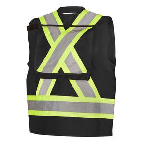 Top Trending Mejor calidad Unisex Chalecos de seguridad de alta visibilidad Ropa de trabajo de construcción hecha de poliéster de diseño de fábrica - Product Image 3