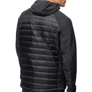 Abrigo acolchado de plumón personalizado Chaqueta impermeable de plumón Diseño Abrigo de moda Traje Chaqueta de moda para hombre a prueba de viento - Product Image 3